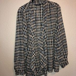 Chase Bank Uniform Wrap Shirt.